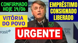 ✳✔CONFIRMADO AGORA EMPRÉSTIMO CONSIGNADO AUXÍLIO BRASIL NOTÍCIA MARAVILHOSA URGENTE AO VIVO [upl. by Miof Mela]