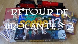 Retour de brocante n°2  HARRY POTTER  un truc de fou [upl. by Enaujed]