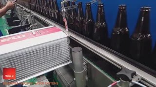 Beverage Industry Laser Systems by 30 Watts CO2 MACSA LASER [upl. by Akeihsat]