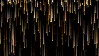 50 Min Falling Golden Glittering Particles Light Background Video Animation Screensaver [upl. by Proud]