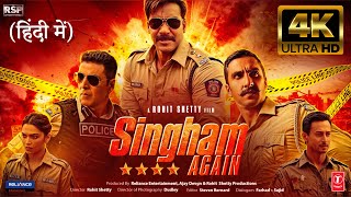 Singham Again  NEW HINDI FULL MOVIE 4K HD FACTS Ajay Devgn Akshay Kumar Deepika Ranveer Singh [upl. by Johanan]