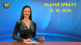 Hlavné správy 31 10 2024 [upl. by Agueda]