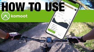 How to use Komoot InApp Route Planning  An alternative to Strava [upl. by Profant]