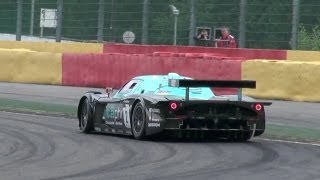 Maserati MC12 GT1 INSANE SOUND  Start up and HUGE Accelerations [upl. by Lleira]