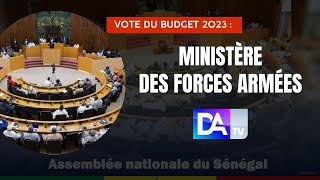 🔴REPLAY  Assemblée nationale  Vote du budget 2023 Ministère des forces armées [upl. by Mizuki877]