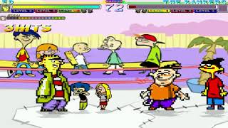 Glowrock Mugen Ed Edd n Eddy vs The Kankers [upl. by Notlehs483]