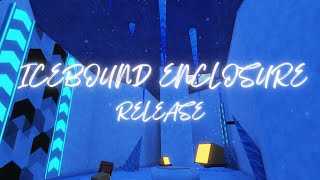 RELEASE Icebound Enclosure Crazy  Obby Creator [upl. by Ellenyl989]