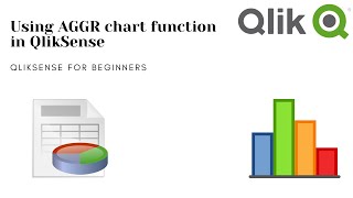 How to use Aggregate AGGR chart function amp First Sorted Value function in QLIK SENSE [upl. by Bertasi]