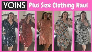 Yoins Plus Size Clothing Haul  Plus Size Dresses  Less than £15 each [upl. by Sewoll]