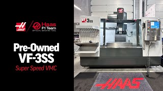 Haas PreOwned 5Axis VF3SS Super Speed VMC  TR160 Trunnion [upl. by Aihsenod]