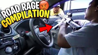 Epic road RAGE fails  road rage karma  road rage gone wrong [upl. by Bridwell]