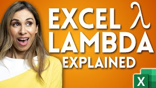 Excel LAMBDA  HOW amp WHEN you Should use it [upl. by Sjoberg397]