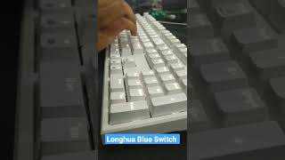 quick typing test with Hyeku GK511 Longhua blue switch [upl. by Attaynik473]