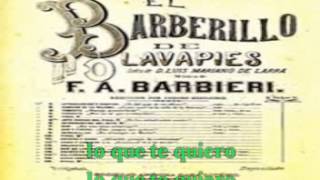 Seguidilla Zarzuela El Barberillo de Lavapiés [upl. by Goraud884]