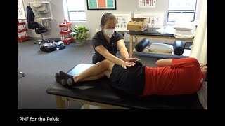 PNF Proprioceptive Neuromuscular Facilitation for the Pelvis [upl. by Sirahs716]