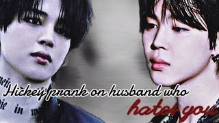 jimin ff  hickey prank on husband who hates you  world of imagination [upl. by Eocsor]