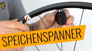 Fahrrad SPEICHENSPANNER VERWENDEN  einfach amp schnell  Fahrradorg [upl. by Lamprey]