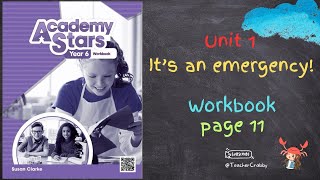 ACADEMY STARS YEAR 6 WORKBOOK UNIT 1  PAGE 11 [upl. by Trinatte]