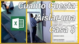 CUANTO CUESTA AISLAR UNA CASA [upl. by Zak]