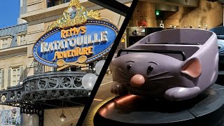 WALT DISNEY WORLD  REMYS RATATOUILLE ADVENTURE  EPCOT  4D RIDE  FULL RIDE POV [upl. by Lleznod]