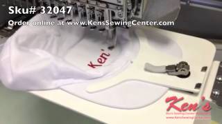 Hoop Tech Hat Hoop for Janome MB4 Embroidery Machine [upl. by Jasmine]