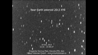 NearEarth asteroid 2013 XY8 close encounter [upl. by Harraf]