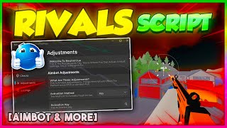 AMAZING Roblox Rivals Script Hack AIMBOT ESP FLY GUN MODS amp MORE PASTEBIN [upl. by Caressa]