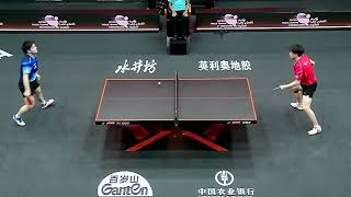 The Battle of Pings Fan Zhendong Meets His Match in Wang Chuqin  Part3 [upl. by Arron]