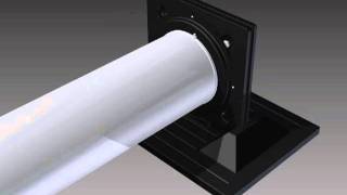 Portable Fan Exhaust System  Crawl Space Door Systems Inc [upl. by Nahtonoj]