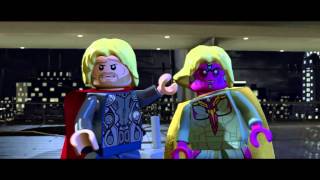 Rise Of Ultron  LEGO Marvels Avengers Game  Vision Cutscene [upl. by Joe224]