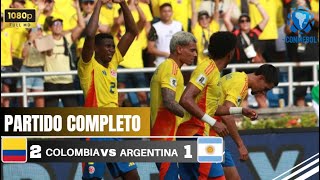 🟡 CAYÓ ARGENTINA 😳 COLOMBIA VENCE A LOS ARGENTINOS ELIMINATORIAS CONMEBOL  simulation🎮 [upl. by Karsten]