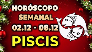 Horóscopo semanal de PISCIS ♓Del 2 al 8 de diciembre de 2024  MHONI VIDENTE [upl. by Kimon]