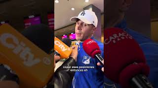 Daniel Cataño previo al viaje de Millonarios por Libertadores para visitar a Bolívar [upl. by Burgener658]