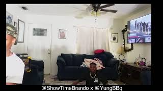 ShowTimeBrando x YungBBq LIVEEE [upl. by Nigle]