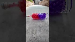 ⚠️🔥Breaking Glass Bottle！Bottle chases kitten into play asmr shorts asmrsound satisfying bottle [upl. by Aya473]