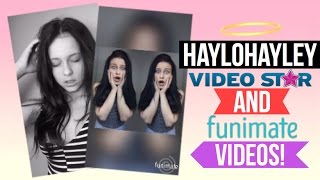 Halohayley best edits on Musical ly  Funimate [upl. by Jemina677]