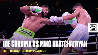 FIGHT HIGHLIGHTS  Joe Cordina vs Miko Khatchatryan [upl. by Arutnev]