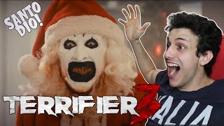 NON CI POSSO CREDERE REACTION a TERRIFIER 3 PARTE 2 [upl. by Barnes384]