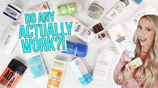 I Tried Every Natural Deodorant to Find out Which One Is Best [upl. by Ahtilat515]