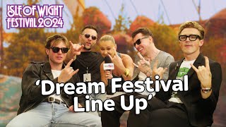 McFly Blossoms Caity Baser Beth McCarthy amp The Ks Dream Festival Lineups at Isle of Wight 24 🎤 [upl. by Ola520]