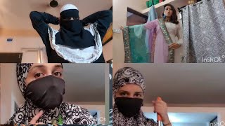 Niqab full day vlog house work busy day warning indianwear [upl. by Eicirtap427]