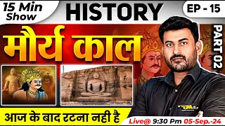 Ancient History of India  मौर्य काल Complete Explanation in Hindi  History of Mauryan Empire [upl. by Wollis]