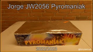 JW2056 Pyromaniak Jorge  Fyrværkeri nytår 20222023 [upl. by Mariano]