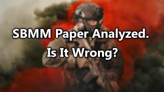 Activisions SBMM paper analyzed by scientific researcher [upl. by Petras]