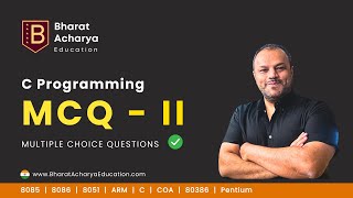 C Programming  MCQ  Part 2  Bharat Acharya Education [upl. by Lu887]