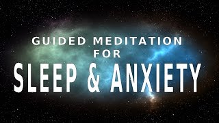 sleep meditation for anxiety  Relief from stress and insomnia [upl. by Snell183]