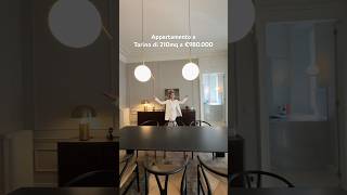 House tour di un appartamento da € 980000 a Torino immobiliare realestate interiordesign [upl. by Winslow]