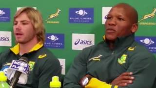 Coetzee hands Bok debut to Faf de Klerk [upl. by Aniham]