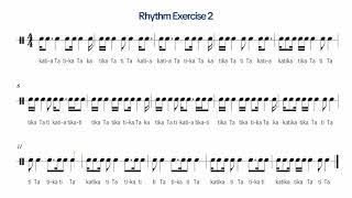 Syncopated Rhythm Exercise To Improve Your Musical Awareness musiclessons musicstudent [upl. by Ilka]