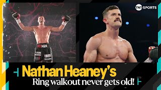 Nathan Heaneys EPIC ring walk in Birmingham to DELILAH 😍🎵  TheMagnificent7 [upl. by Daph]